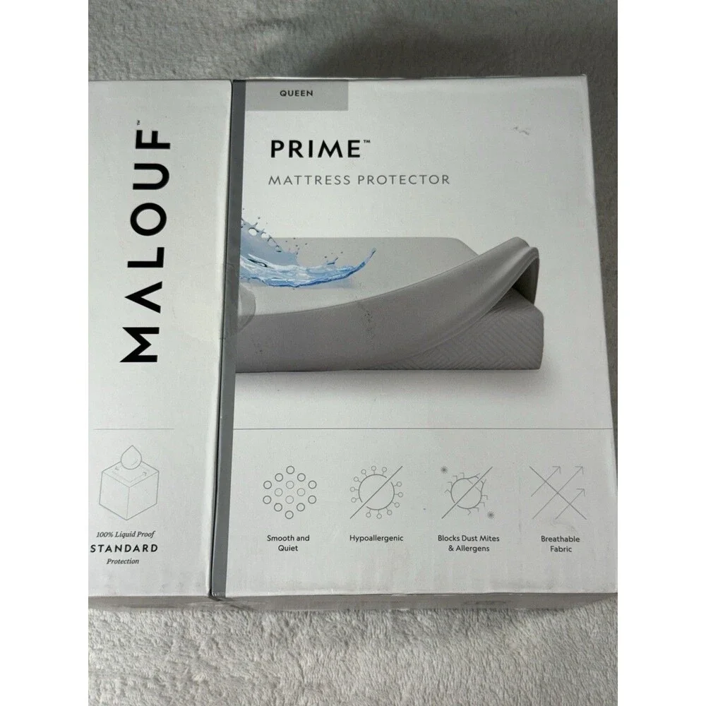 Malouf Sleep Tite Mattress Protector Deep Pocket Up to 22